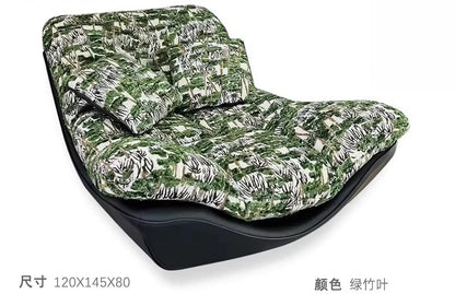 Italian Style Lounge Chair Reclining Sofa Chair for Living Room Bedroom Balcony Modern Designer Lazy Sofa with Adjustable