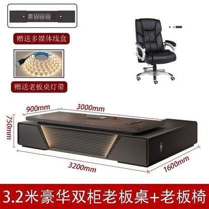 Luxury L Shaped OfficeDesks Home Office Writing Desk Modern Computer Desks With Drawers Mid Century Executive Desk Accessories