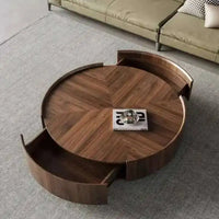 Aesthetic Unique Luxury Tables Coffee Design Table Nordic Coffee Round Glam Stolik Kawowy Living Room Furniture Minimalist