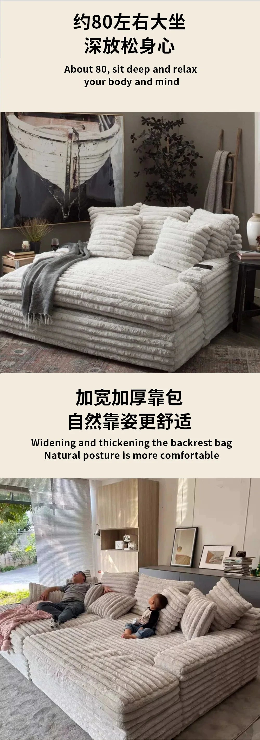 Simple sofa lazy wind concubine lazy small apartment living room leisure bedroom balcony vacuum furniture compression
