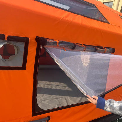 Large Luxury 5 6 7 Person Waterproof Durable Inflatable Airtight Camping Tent for Outdoor Camping
