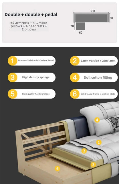 Corner Recliner Living Room Sofas Children Nordic Cloud Accent Modern Living Room Sofas Luxury Divano Postmodern Furniture