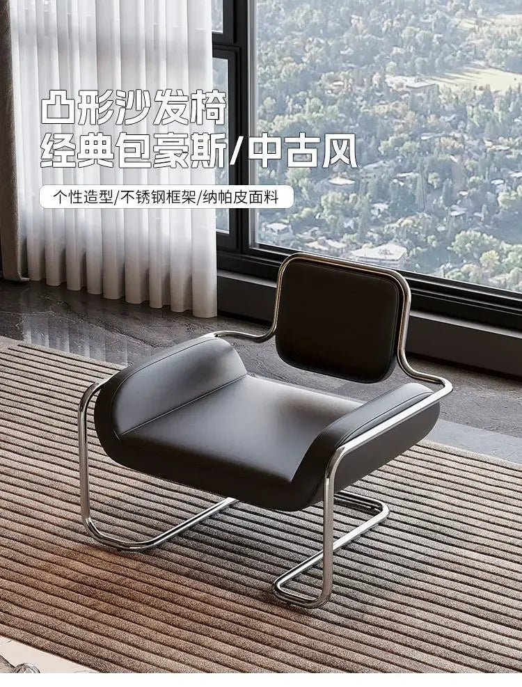 Medieval style designer lemon solenoid Internet celebrity leisure chair