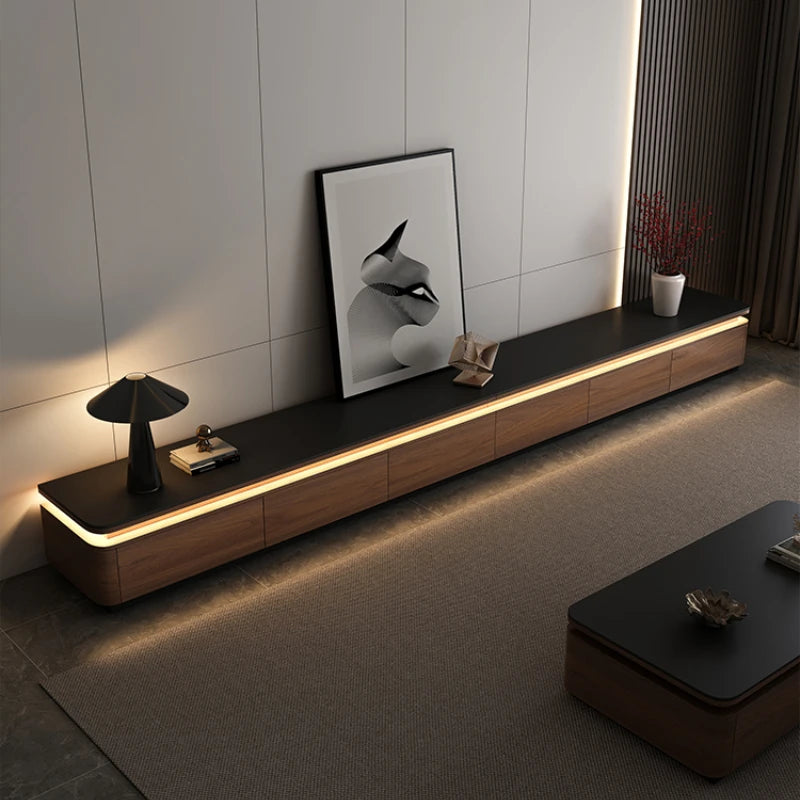Storage Retro Design Tv Stand Coffee Table Lights Minimalist Floor Tv Stands Home Universal Mueble Para Televisor Furniture