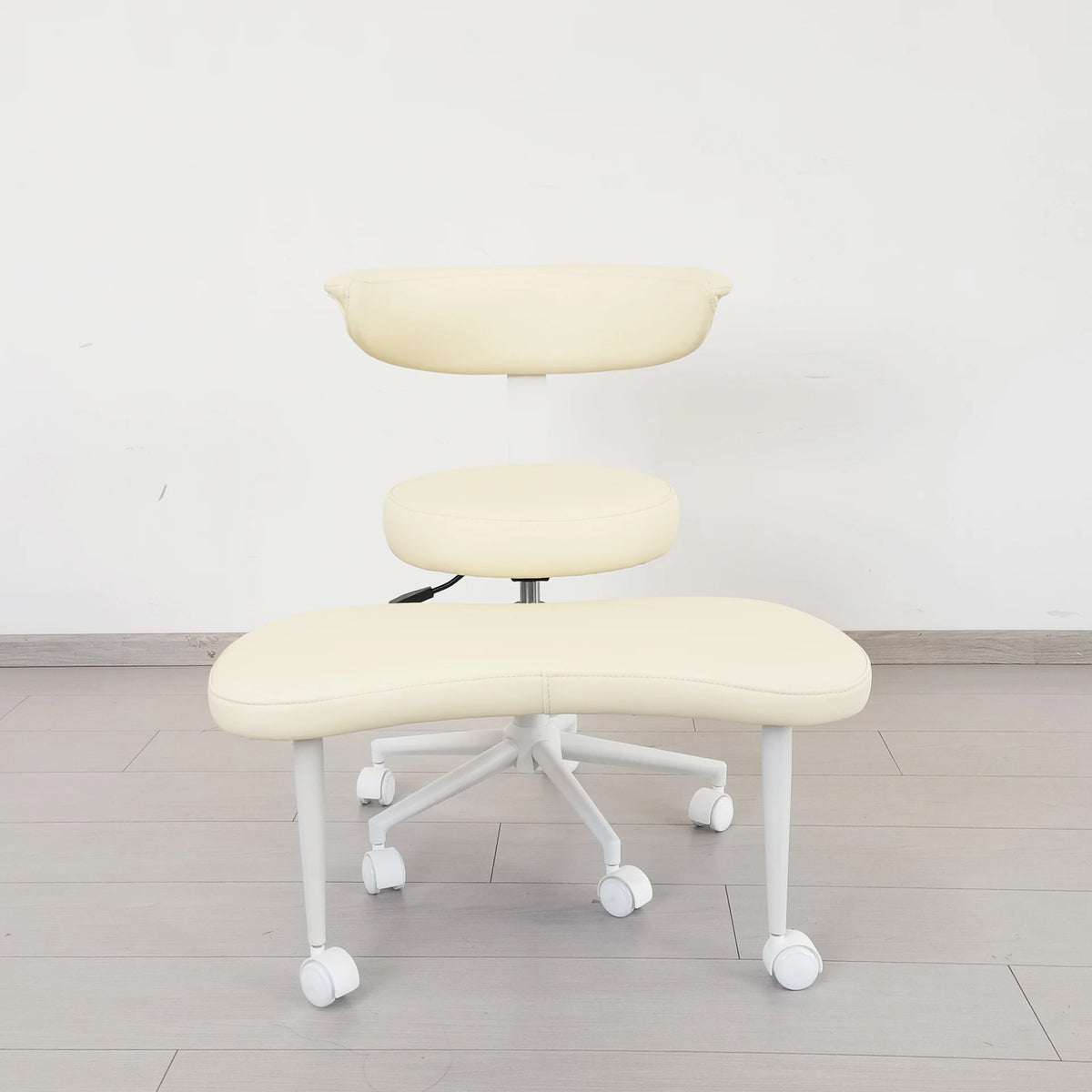 Cross Legged Chair - Meditation Chair With Wheels  ADHD Chair Height Adjustable Seat  Adjustable Footstool