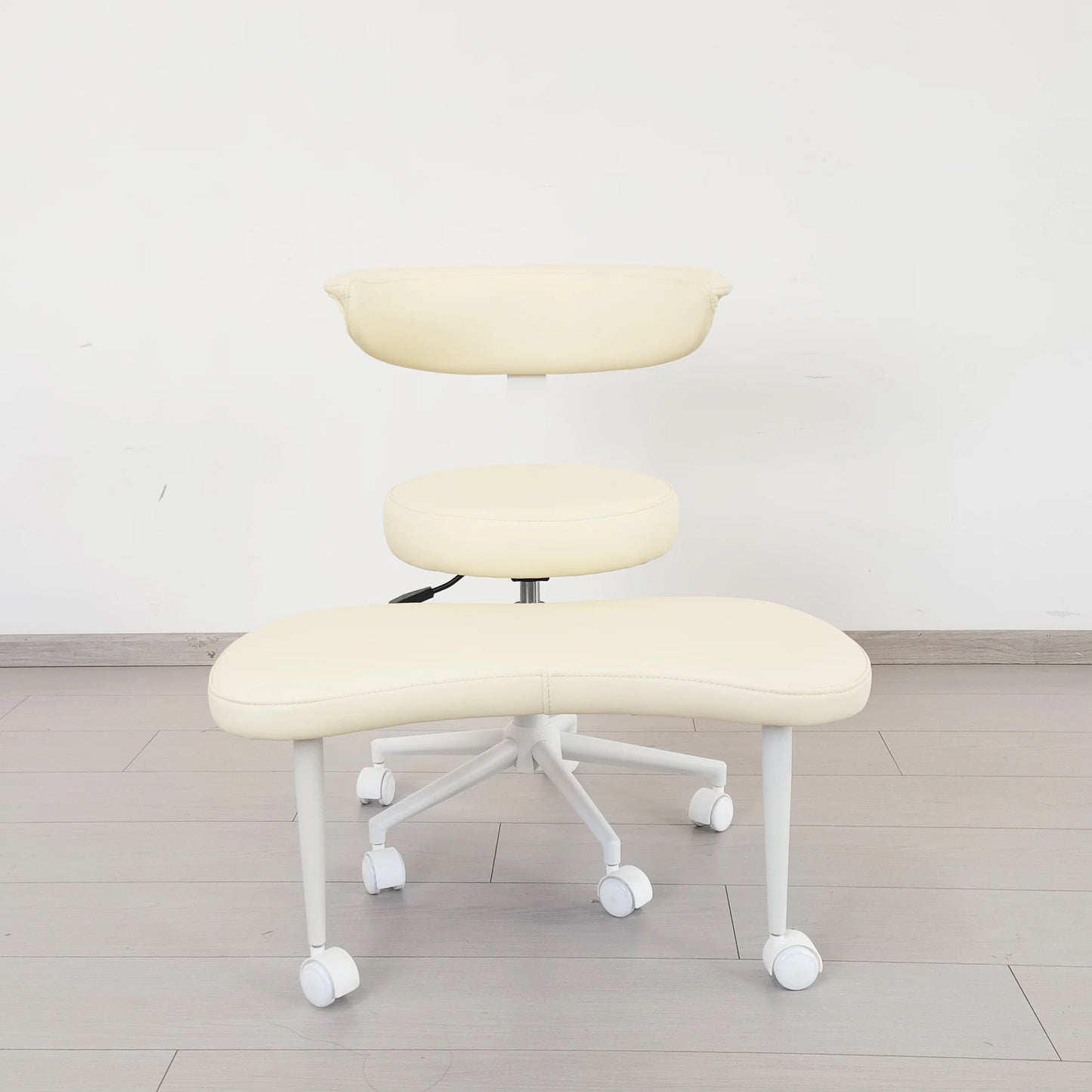 Cross Legged Chair - Meditation Chair With Wheels  ADHD Chair Height Adjustable Seat  Adjustable Footstool