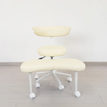 Cross Legged Chair - Meditation Chair With Wheels  ADHD Chair Height Adjustable Seat  Adjustable Footstool