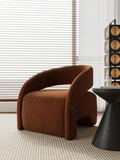 Single Chair Living Room Lazy Single Sofa Leisure Chair Designer Sofa Chair Single Sofa Light Luxury High-end