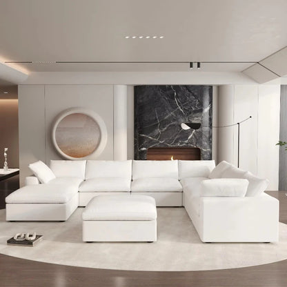 Living Room Apartment Hotel Furniture Sofa Modular Combination Sofa Set