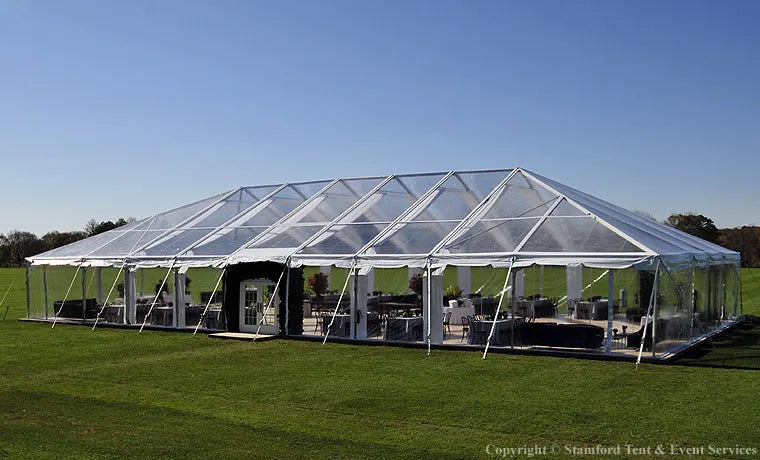 Clear Top PVC Party Tent Waterproof Wedding Event Canopy Outdoor Marquee Customized Product No Fixed Sizes Custom Size Customize