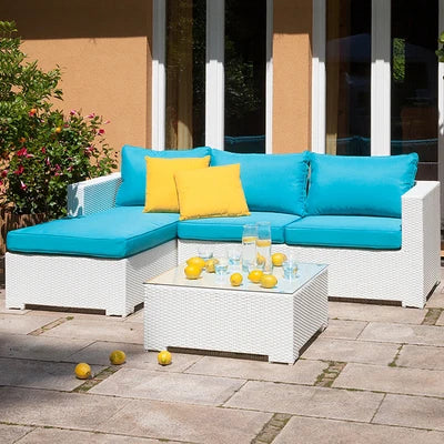 Outdoor sofa combination courtyard garden balcony leisure rattan chair