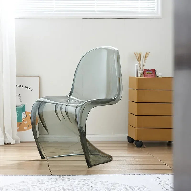 Nordic dining chair, creative negotiation chair, leisure balcony beauty chair