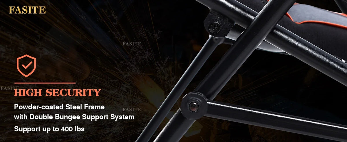 Padded Zero Gravity Lounge Chair Folding Patio Recliner with Adjustable Headrest & Cup Holder, Support 350 LBS (Grey)