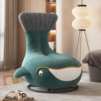 Shark Internet Celebrity Rotating Chair with High Aesthetic Value,animal Leisure,small Apartment,simple Single Person Whale Sofa