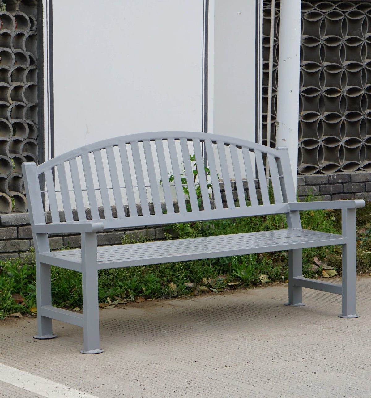 Luxury Park Metal Benches Seat Outdoor Garden Patio Cast Iron Benches