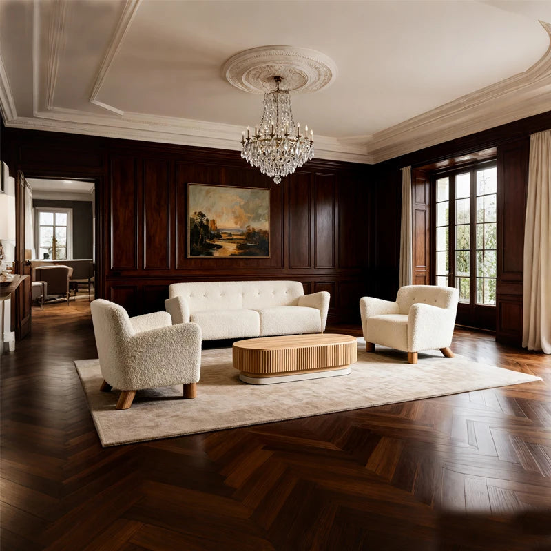 Modern Villa Living Room Sofa Set Home Living Room Furniture Luxury Hotel Lobby Sofa