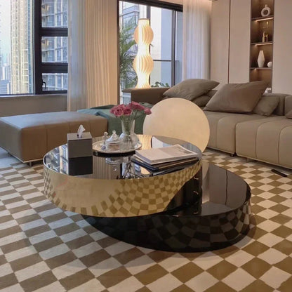 Postmodern Italian Light Luxury Coffee Table