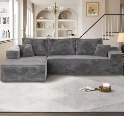 Modern Giant Memory Foam Vacuum-Compressed Sofa Bed Couch Built-Up Style for Living Room Bedroom Fabric Upholstery for Hotels