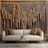Modern Chinese Style Abstract Wallpaper Custom Photo Mural 3D Relief TV Sofa Background Home Decor Wall Hanging Painting