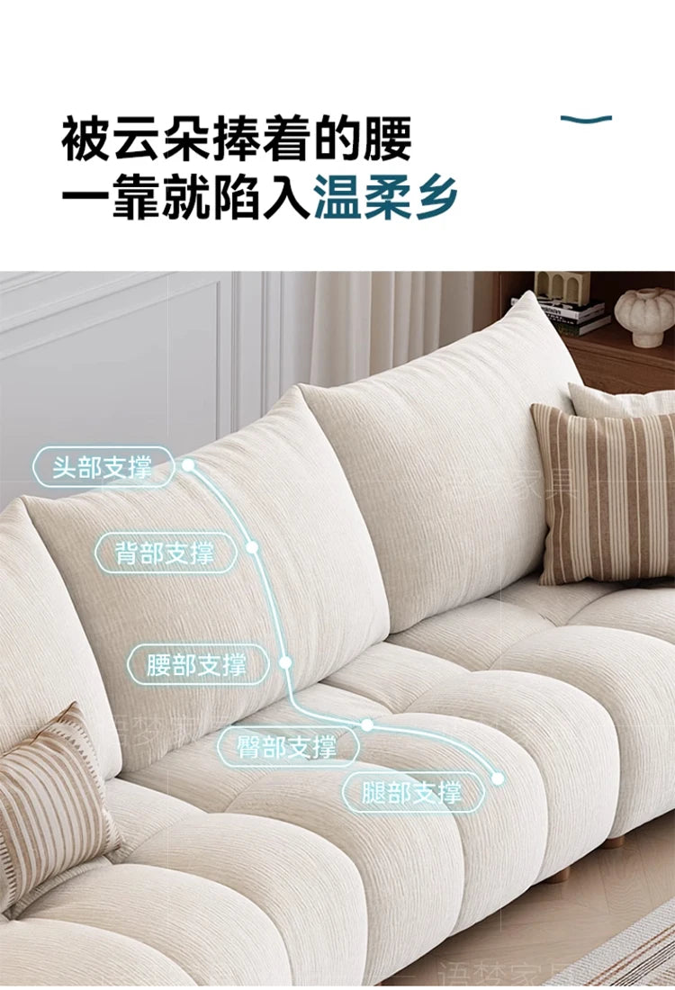 Narrow White Living Room Sofas Minimalist Nordic Curved 2 Seater Living Room Sofas Lazy Modern Woonkamerbanken Home Furniture