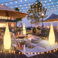 PatioLix Luminous Water Drop Lamp Lawn Solar LED Light Outdoor Garden Decoration