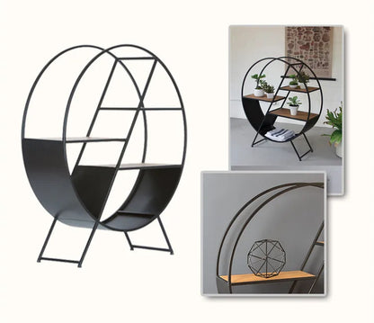 Nordic Living Room Bedroom Floor Shelf Bogu  Accessory  Book Flowe  Wine Rack Display Storage