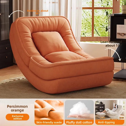 Moon Kennel Rocking Chair Reclining Chair Adults Sleeping Lazy Sofa Chair Balcony Home Lounge Chair