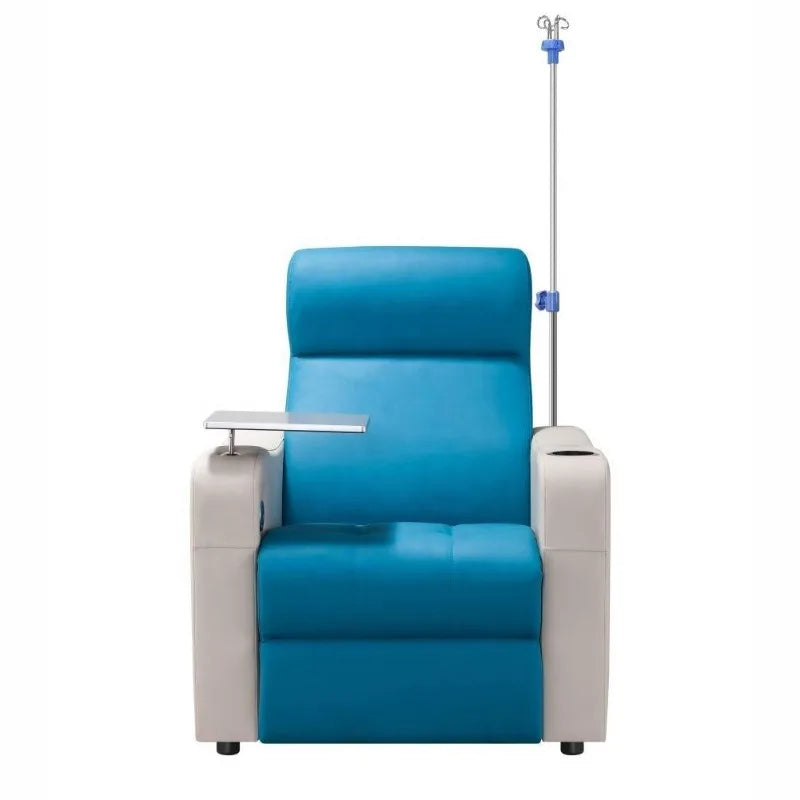 InfusionMedical Electric Sofa Chair Infusion Chair Hospital Furniture with Infusion Rack for Hospitals or Clinics