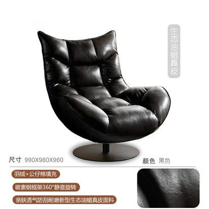 Luxury Modern Nordic Lazy Single Sofa Chair Leisure Chair Living Room Balcony compressed Table pliante sofa in the living room