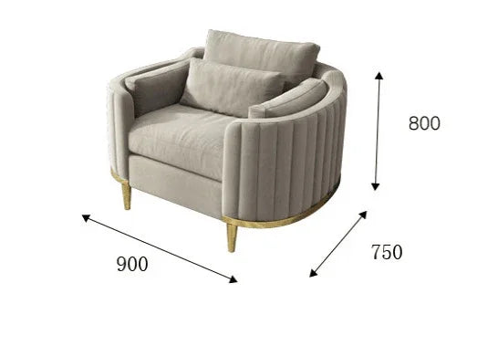For Luxury Fabric Sofa Living Room Couch Furniture Curved Dresser Home Sofa Set1+2+3 for Italian Style Dubai