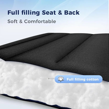 Oversized XXL Padded Zero Gravity Lawn Chair Foldable Recliner 30 Wide Seat Anti Gravity Lounge Chair Outdoor Camp