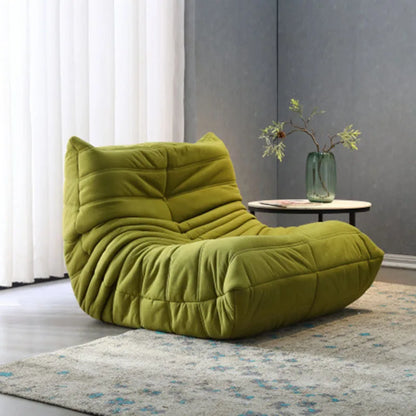 BLazy fabric bedroom living room cream wind can lie down and sleep leisure balcony single chair