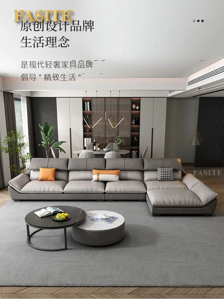 Nordic leave-in light luxury technology cloth sofa modern simple living room fabric latex minimalist sofa