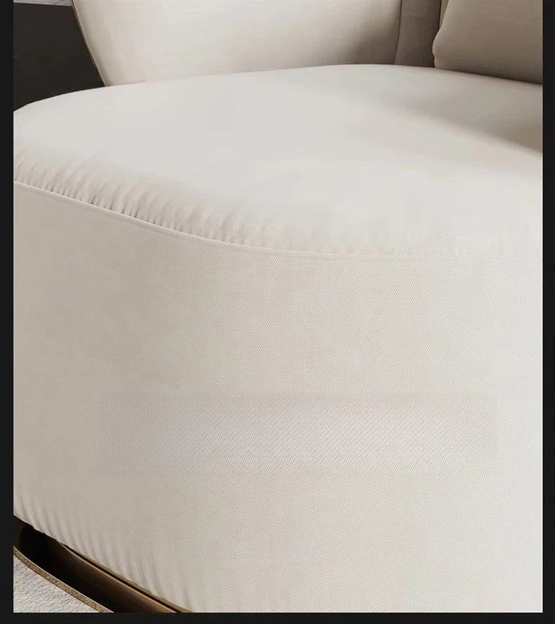 # Italian Style Light Luxury Fabric Lounge Chair Modern Furniture