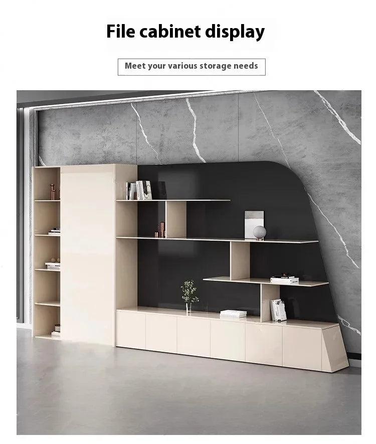 Designer Modern Office Desks Asthetic Luxury Storage Drawers Writing Executive Desk L Shaped Study Escritorios Office Furniture