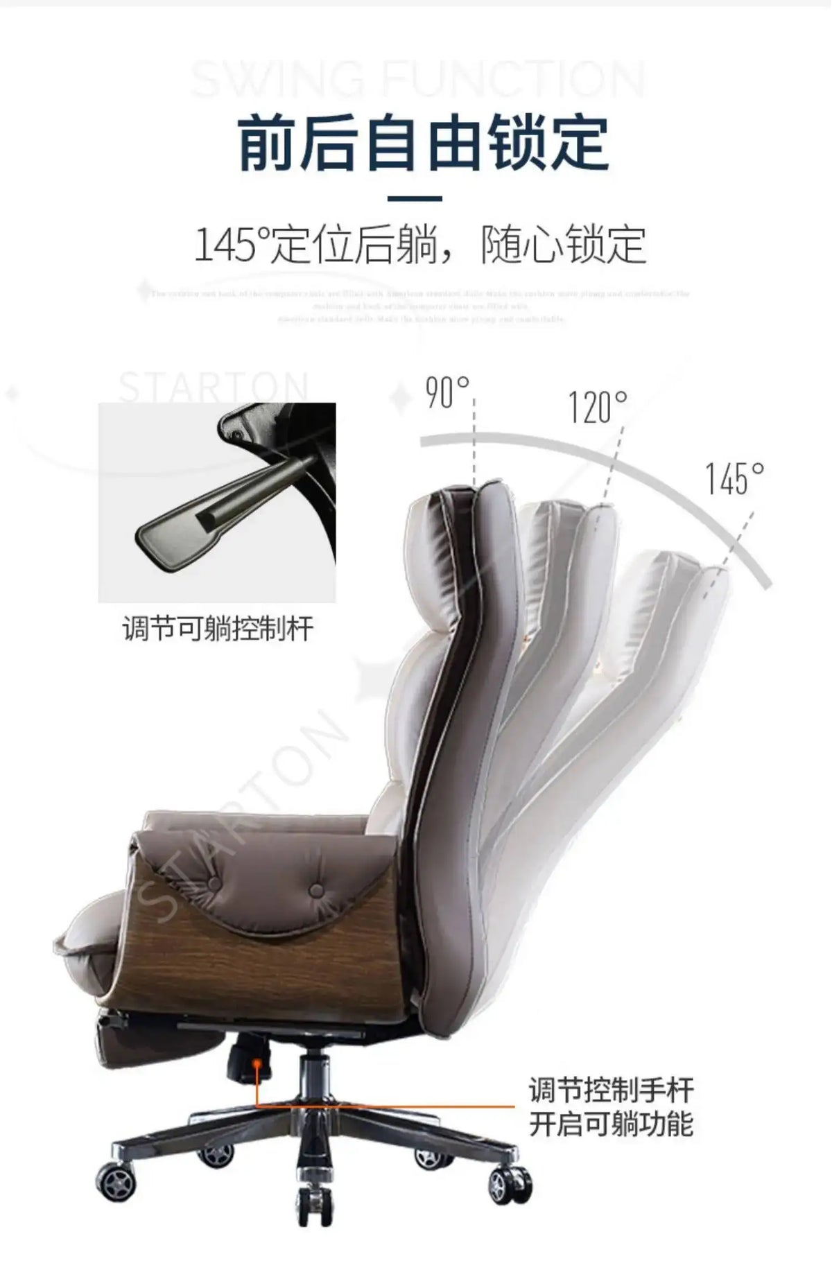 Swivel Bedroom Comfortable Sofas Armchair Desk Chair Chairs Study Office Ergonomic Kneeling Comfy Cadeira Gamer Salon Furnitures