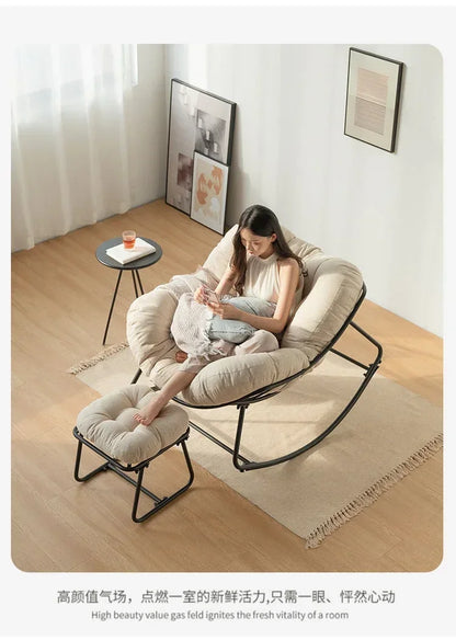 Adult Balcony Home Leisure Couch Sitting Room Single Sofa Internet Celebrity Rocking Chair