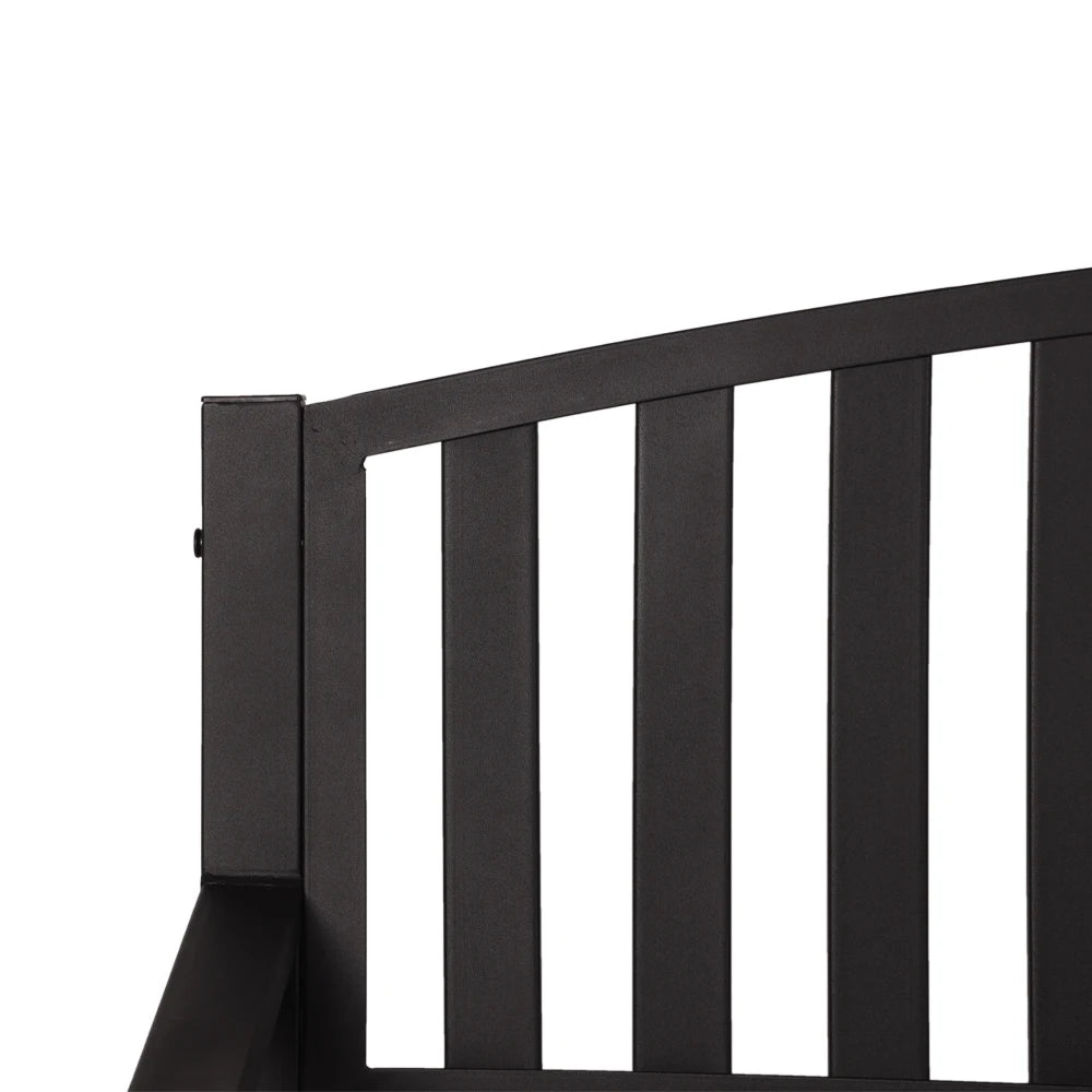 New Trend Backyard Modern Outdoor Bench Outdoor Garden Iron Bench