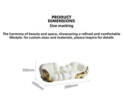 Sofa, artistic aesthetics sofa villa, postmodern furniture high luxury