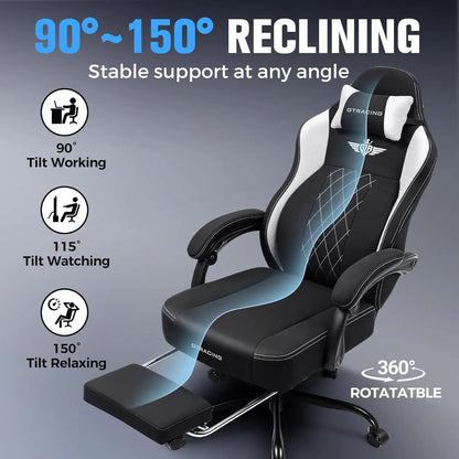 Gaming chair Computer chair Recumbable seat Sedentary ergonomic chair
