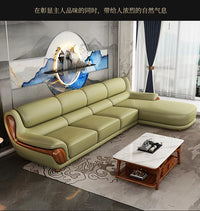 Nordic, leather, sofa, minimalist, living room, furniture, Italian, modern, minimalist