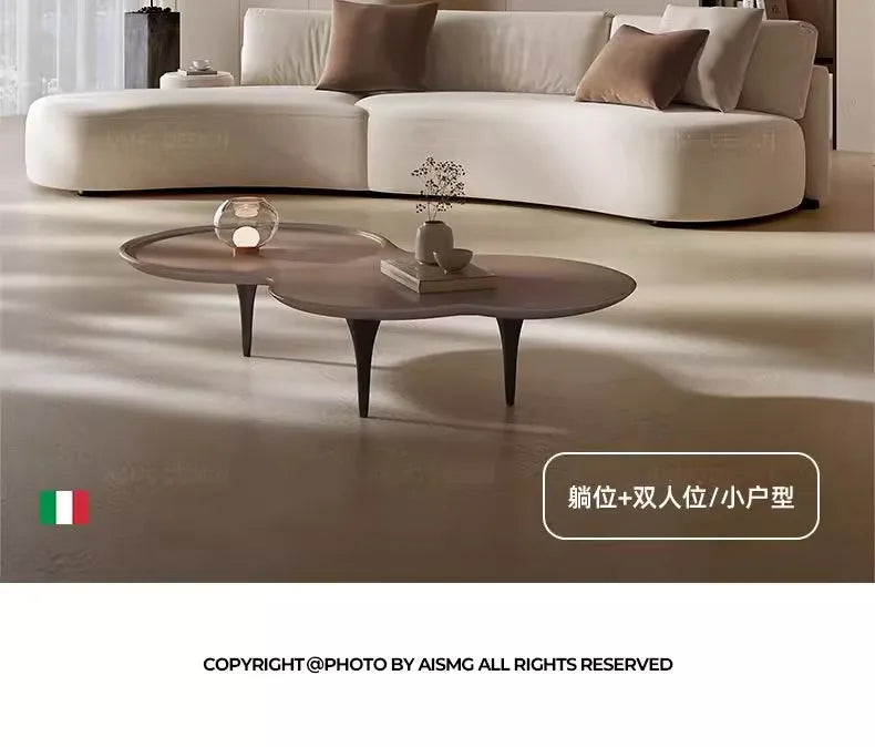 Italian minimalist special-shaped curved fabric sofa villa club small apartment living room home simple designer SOFA