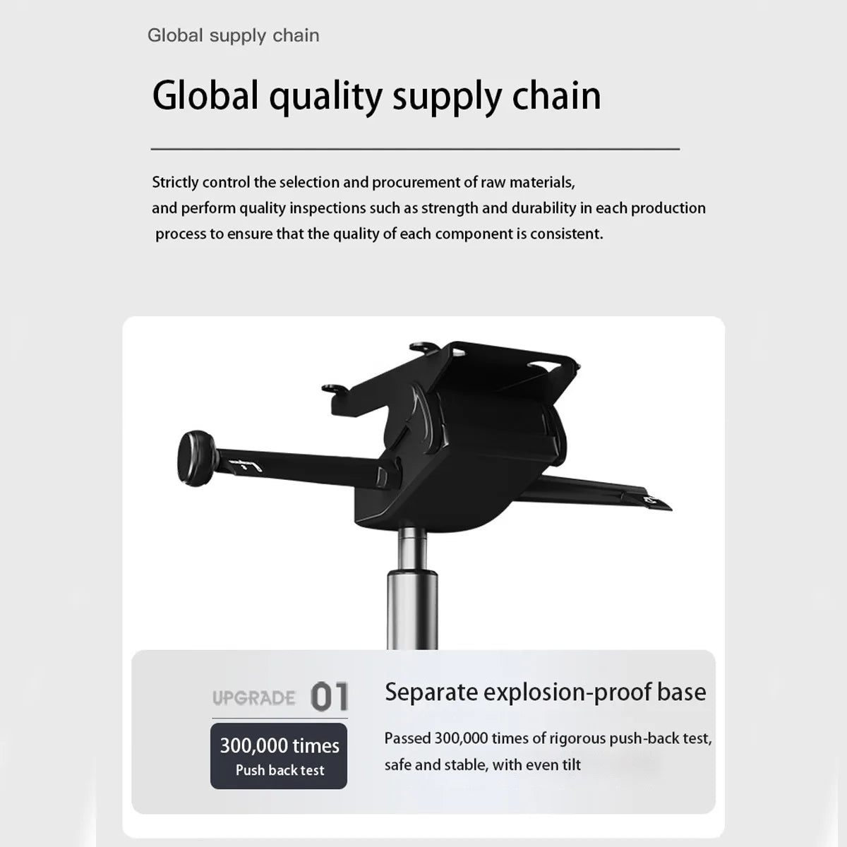 Ergonomic Office Chair Adjustable Swivel Desk Chair Lumbar Support Home Office Computer Chair