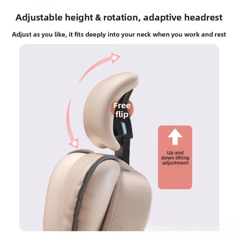 Firm Computer chair E-sports chair Home sedentary sofa Seat reclining swivel chair Study back chair