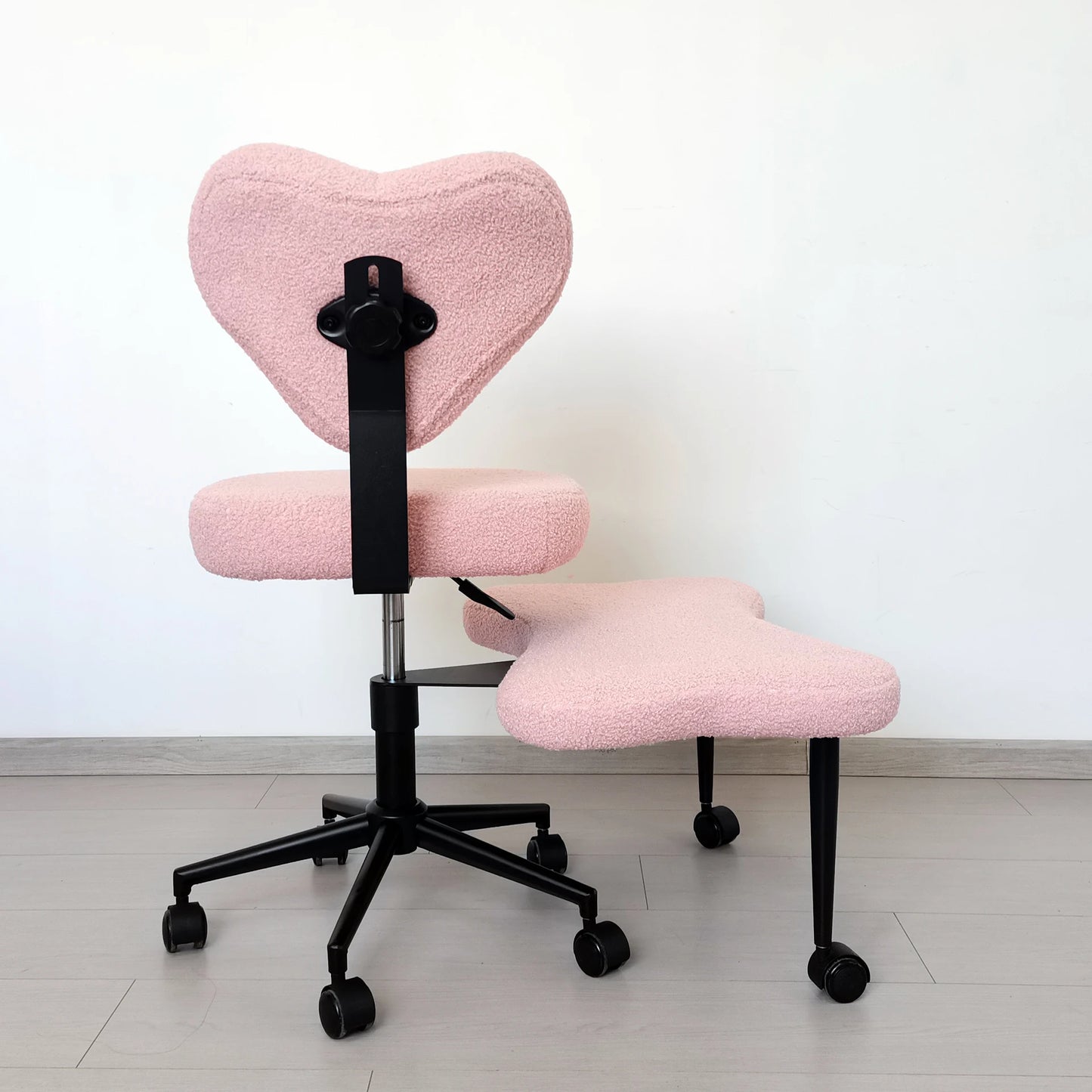 Cross Legged Chair - Meditation Chair With Wheels  ADHD Chair Height Adjustable Seat  Adjustable Footstool