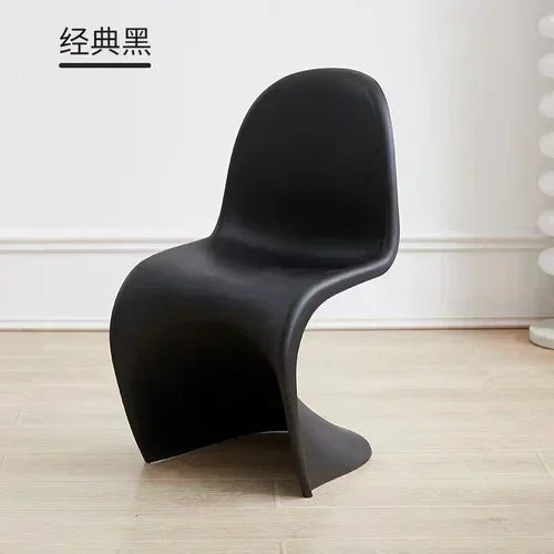 Design Minimalist Dining Chair Acrylic Kitchen Colorful Office Chair Modern Living Room Cadeira Kitchen Furniture  A1