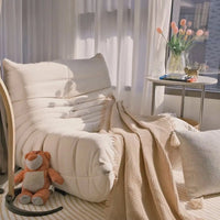 Viral Caterpillar Lazy Lounger Reclining Sleeping Single Seater Sofa Instagram-Worthy Bedroom Balcony Tatami Armchair