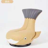 Rotating shark whale apartment 360 can be transferred to self-produced and self-sold dormitory light luxury Internet celebrity s