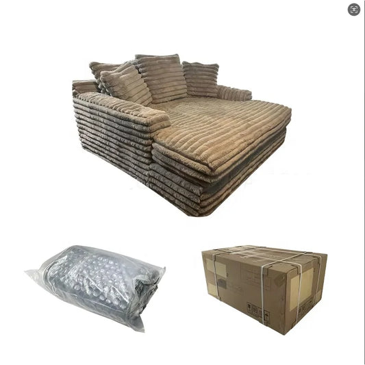 Wholesale Small Package Sofa Compressed Sofa Bed Sleeper Sofa With Memory Foam No Assembly Necessary Living Room Modular Couch