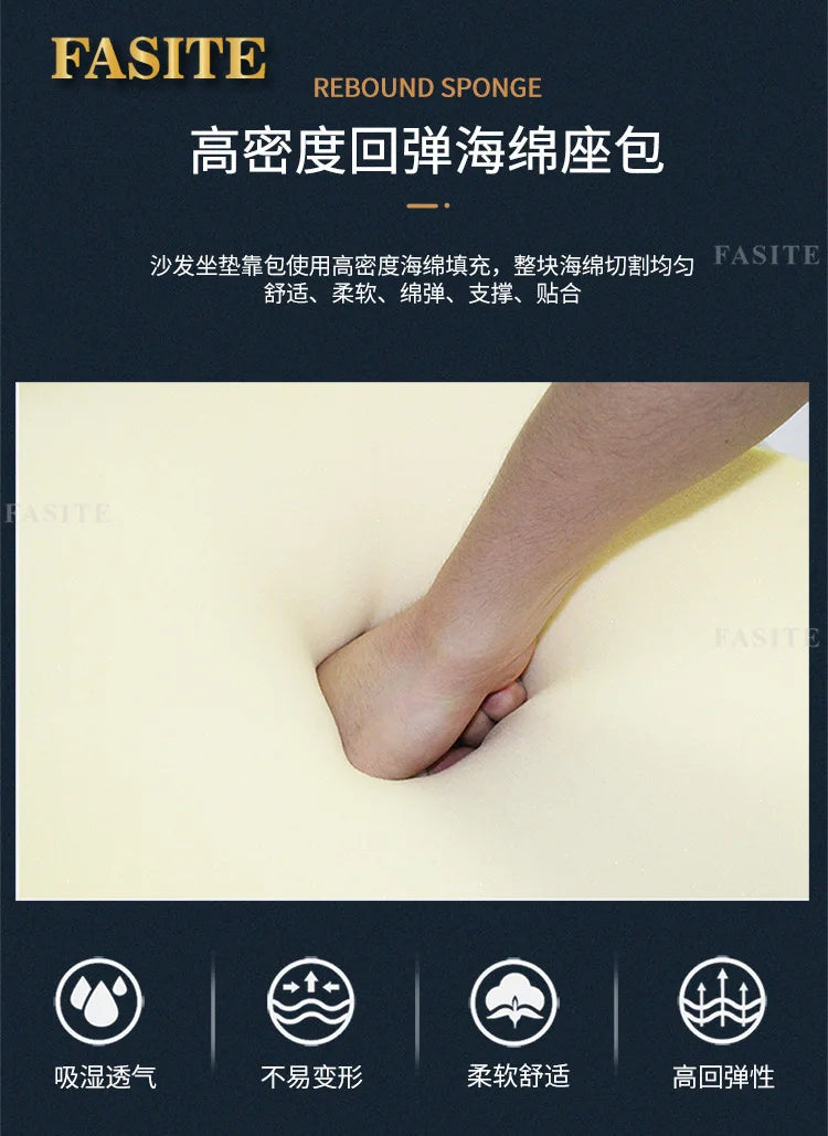 New Chinese-style solid wood sofa combination modern simple Zen Chinese style living room concubine corner wooden light luxury